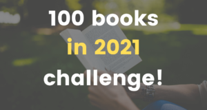 100 books in 2021 challenge (FlyIntoBooks.com)