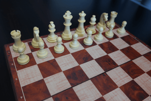 Chess Board Setup Picture for White