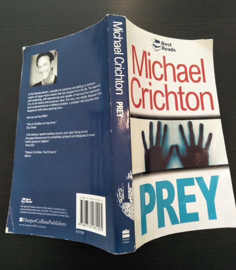 Prey by Michael Crichton (Book Review)
