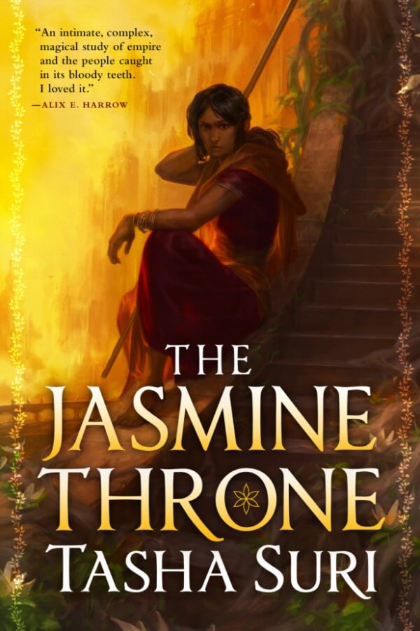 The Jasmine Throne by Tasha Suri (2021). Best Fantasy Romance novels.