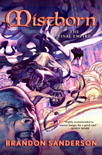 Mistborn: The Final Empire by Brandon Sanderson (best fantasy books for adults) cool book covers