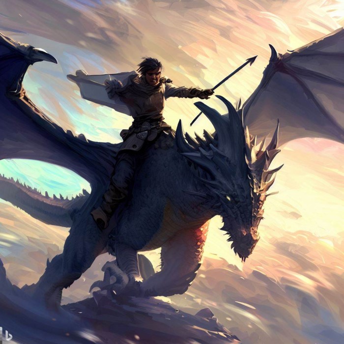 Dragon Rider - The Fourth Wing by Rebecca Yarros.