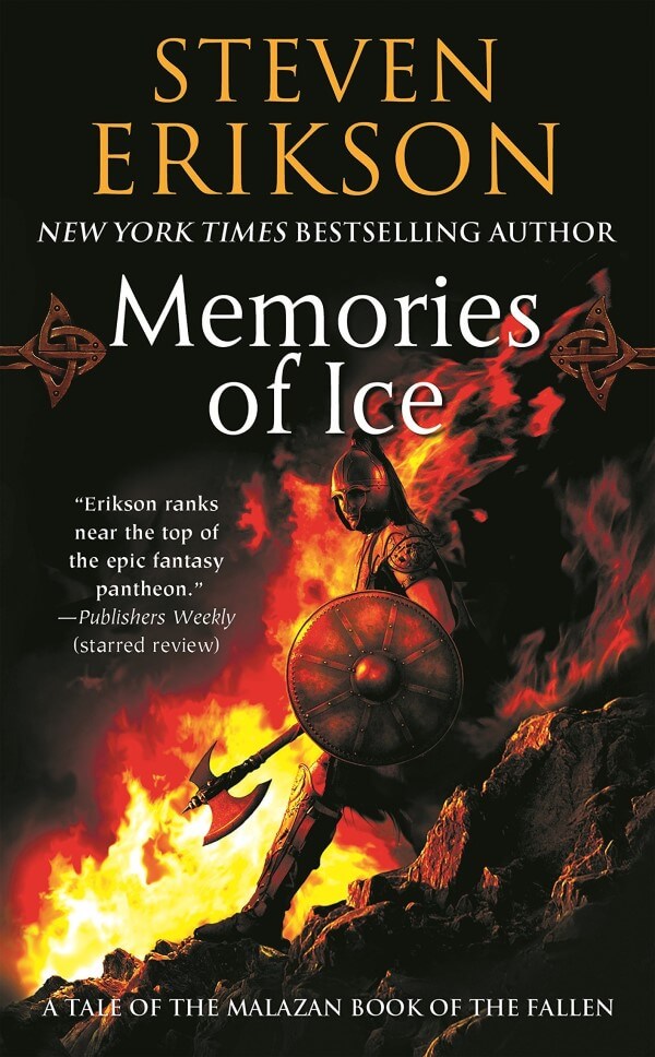 Memories of Ice by Steven Erikson. Best High Fantasy Books.