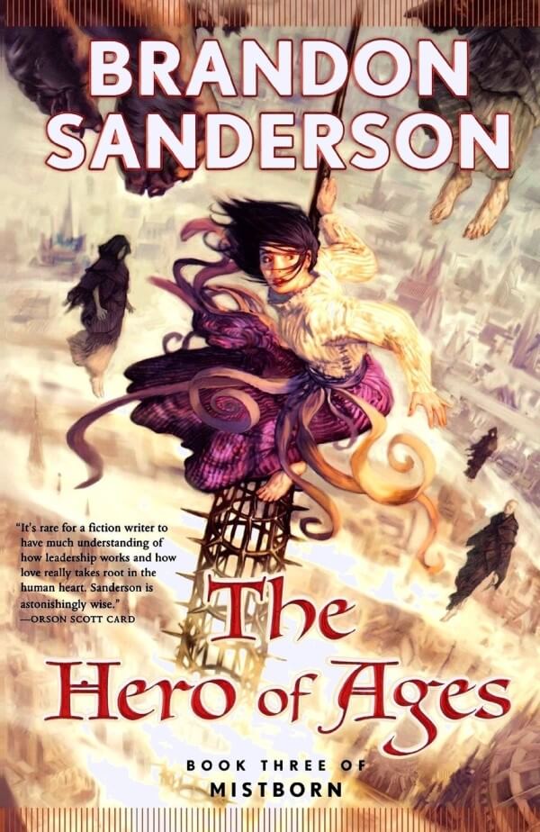 Mistborn The Hero of Ages by Brandon Sanderson. Best High Fantasy Books.