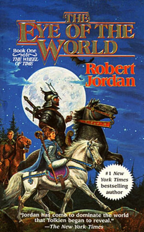 The Eye of the World by Robert Jordan. Best High Fantasy Books.