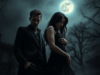 Best Dark Romance Books to Devour in 2025 Dark romance books come to life in this atmospheric scene, featuring a mysterious couple under a moonlit sky, filled with passion and intrigue.